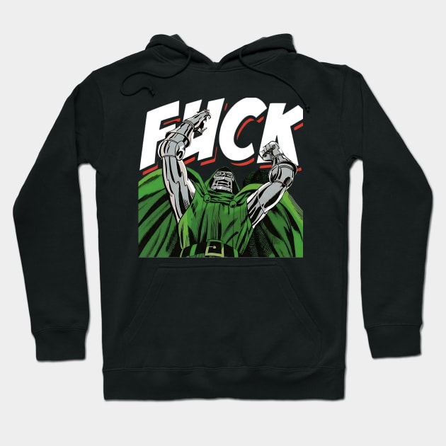 dr doom Hoodie by Darkium